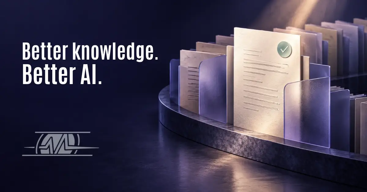 Make Company Knowledge Reliable Before AI Uses It Blog Post Feature Image