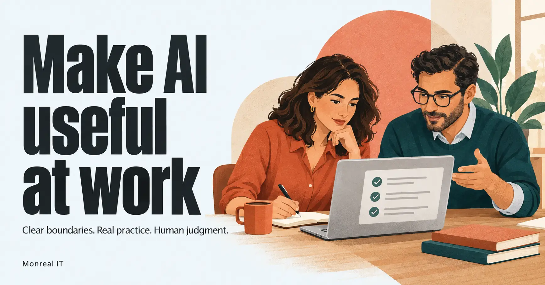 Human judgment makes AI useful Blog Post Feature Image